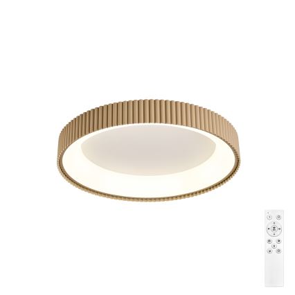 Brilagi - LED stmievateľné stropné svietidlo FALCON MODERN LED/30W/230V 3000-6500K pr. 40 cm béžové + diaľkové ovládanie