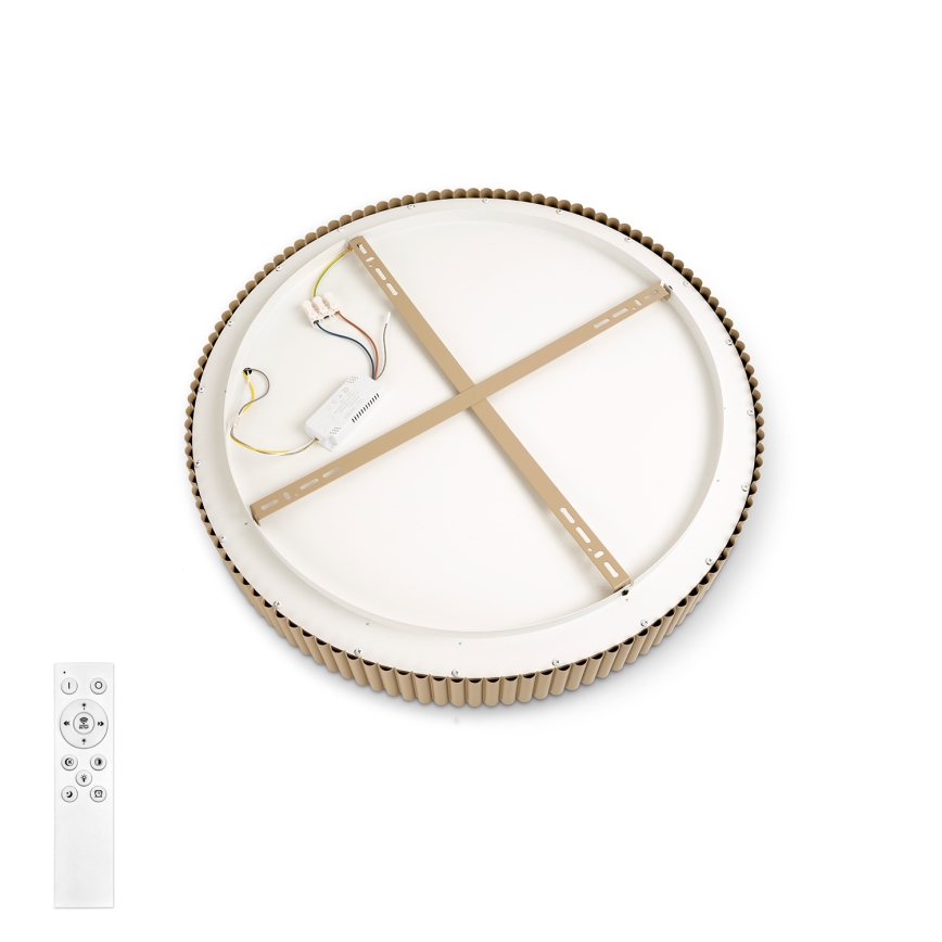 Brilagi - LED stmievateľné stropné svietidlo FALCON MODERN LED/30W/230V 3000-6500K pr. 40 cm béžové + diaľkové ovládanie