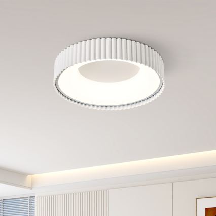 Brilagi - LED stmievateľné stropné svietidlo FALCON MODERN LED/30W/230V 3000-6000K 40 cm biela + diaľkové ovládanie