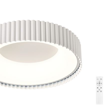 Brilagi - LED stmievateľné stropné svietidlo FALCON MODERN LED/30W/230V 3000-6000K 40 cm biela + diaľkové ovládanie