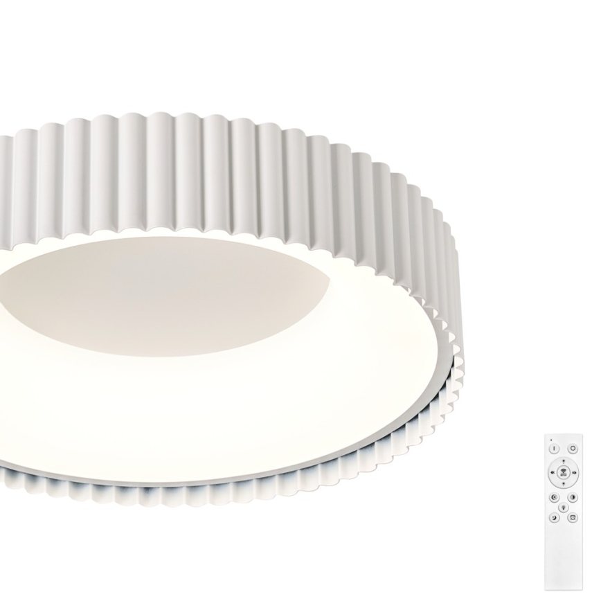 Brilagi - LED stmievateľné stropné svietidlo FALCON MODERN LED/30W/230V 3000-6000K 40 cm biela + diaľkové ovládanie
