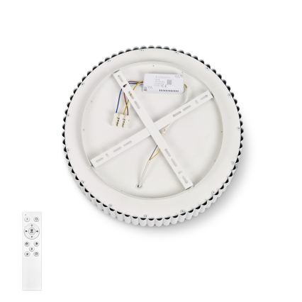 Brilagi - LED stmievateľné stropné svietidlo FALCON MODERN LED/30W/230V 3000-6000K 40 cm biela + diaľkové ovládanie