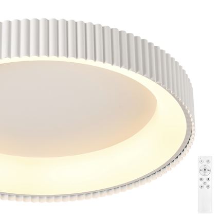 Brilagi - LED stmievateľné stropné svietidlo FALCON MODERN LED/54W/230V 3000-6000K 60 cm biela + diaľkové ovládanie