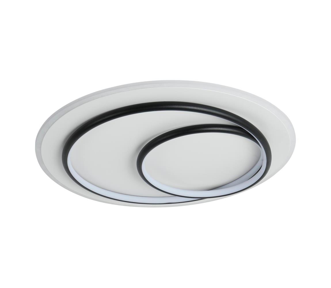 Brilagi - stmievateľné LED stropné svietidlo FLARE LED/70W/230V, priemer 50 cm, biela/čierna + diaľkové ovládanie BRMXX1078-500