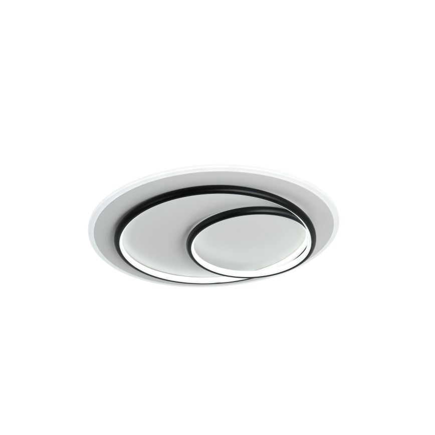 Brilagi - LED stmievateľné stropné svietidlo IRIS LED/70W/230V 3000-6000K priemer 50 cm biela/čierna + diaľkové ovládanie