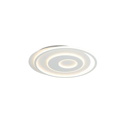 Brilagi - LED Stmievateľné stropné svietidlo IRIS LED/83W/230V 3000-6000K 46x50 cm biela + diaľkové ovládanie