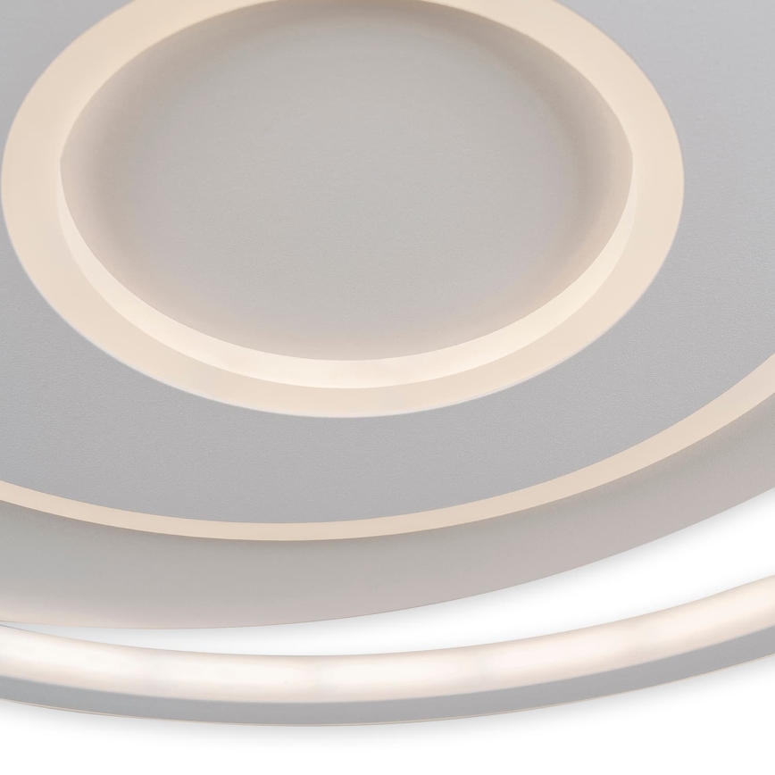 BRILAGI - LED Stmievateľné stropné svietidlo IRIS LED/83W/230V 3000-6000K 46x50 cm biela + diaľkové ovládanie