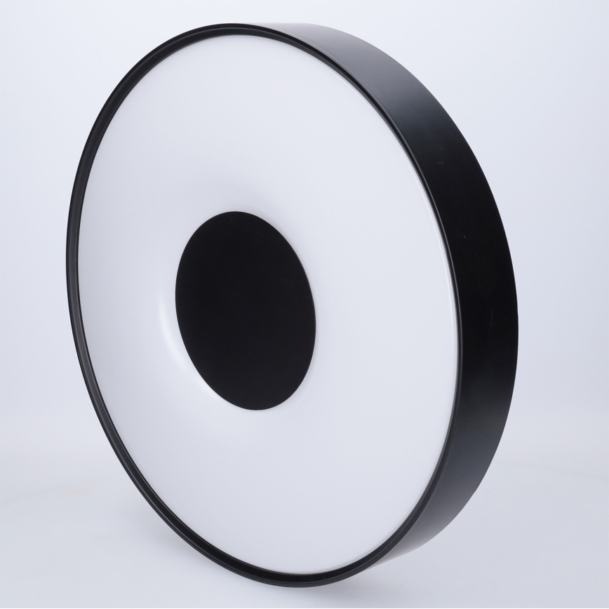 Brilagi - LED stmievateľné stropné svietidlo JAMIS LED/48W/230V 3000-6500K priemer 39 cm čierne + diaľkové ovládanie