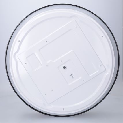 Brilagi - LED stmievateľné stropné svietidlo JAMIS LED/48W/230V 3000-6500K priemer 39 cm čierne + diaľkové ovládanie