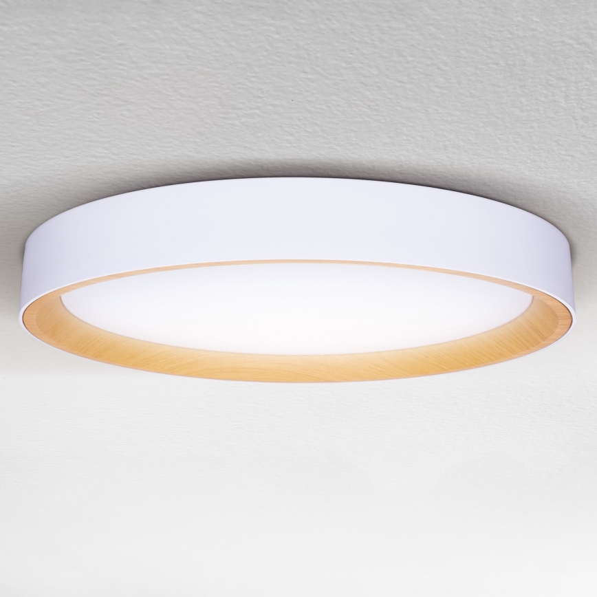 Brilagi - LED stmievateľné stropné svietidlo LARIOS LED/72W/230V 3000-6500K biela, priemer 59 cm + diaľkové ovládanie