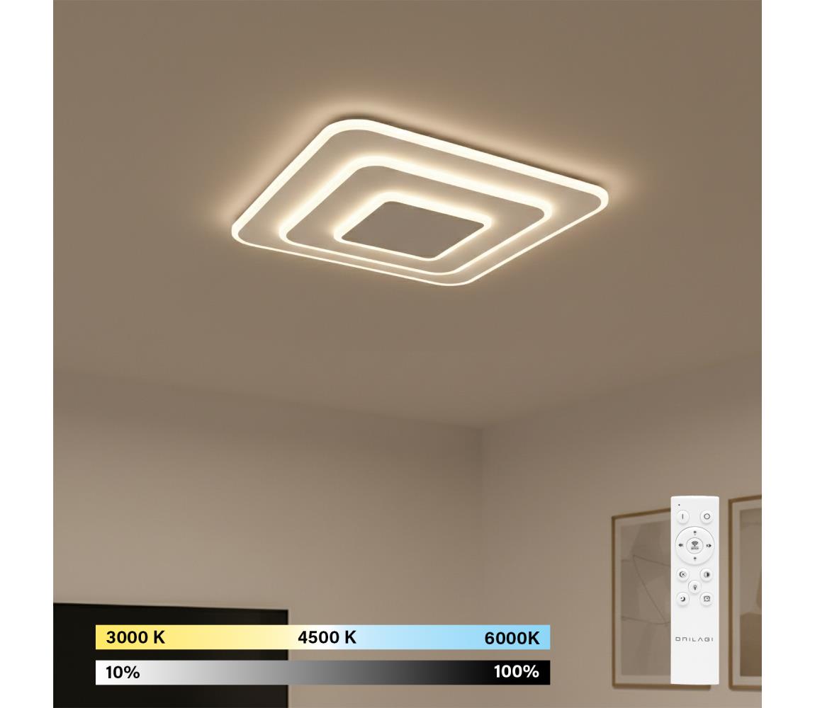 Brilagi - stmievateľné LED stropné svietidlo MODERN LED/72W/230V 3000-6000K + diaľkové ovládanie BR2161-72W