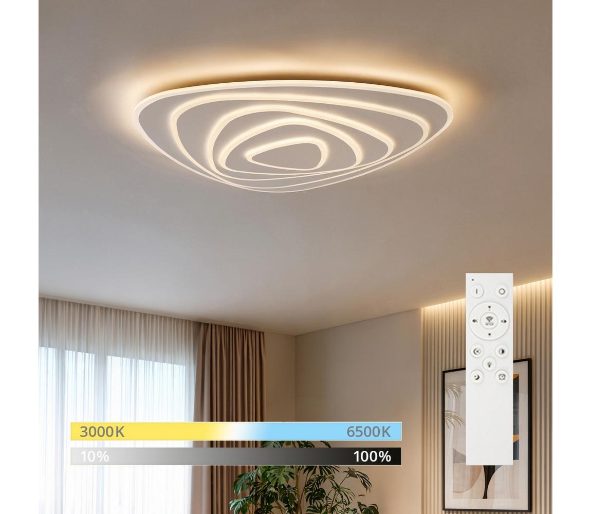 Brilagi - Stmievateľné LED stropné svietidlo MODERN MAXI LED/140W/230V 74x75 cm + diaľkové ovládanie BR2159-140W