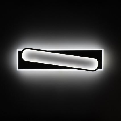 Brilagi - stmievateľné LED stropné svietidlo OUTLINE LED/52W/230V 3000-6000K 15x60 cm biela/čierna + diaľkové ovládanie