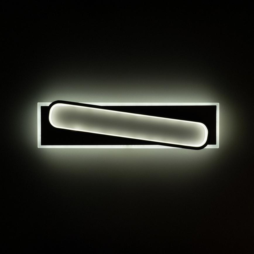 Brilagi - stmievateľné LED stropné svietidlo OUTLINE LED/52W/230V 3000-6000K 15x60 cm biela/čierna + diaľkové ovládanie