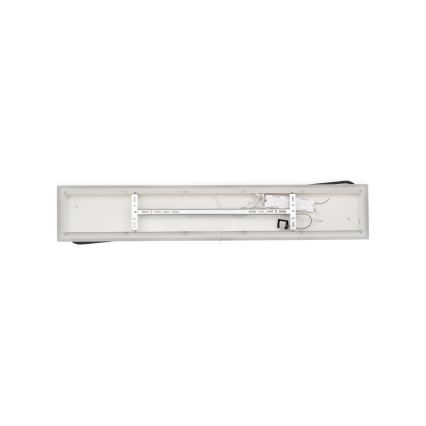 Brilagi - LED Stmievateľné stropné svietidlo OUTLINE LED/90W/230V 3000-6000K 18x100 cm biela/čierna + diaľkové ovládanie