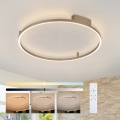 Brilagi - stmievateľné LED stropné svietidlo PORTOFINO LED/60W/230V 3000-6000K priemer 80 cm béžová + diaľkové ovládanie