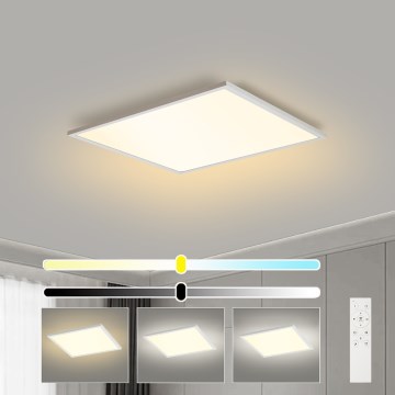 Brilagi - Stmievateľné LED stropné svietidlo SLIMFRAME LED/36W/230V 45x45 cm 3000-6000K biela + diaľkové ovládanie