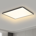 Brilagi - stmievateľné LED stropné svietidlo SLIMFRAME LED/58W/230V 60x60 cm 3000-6000K čierne + diaľkové ovládanie