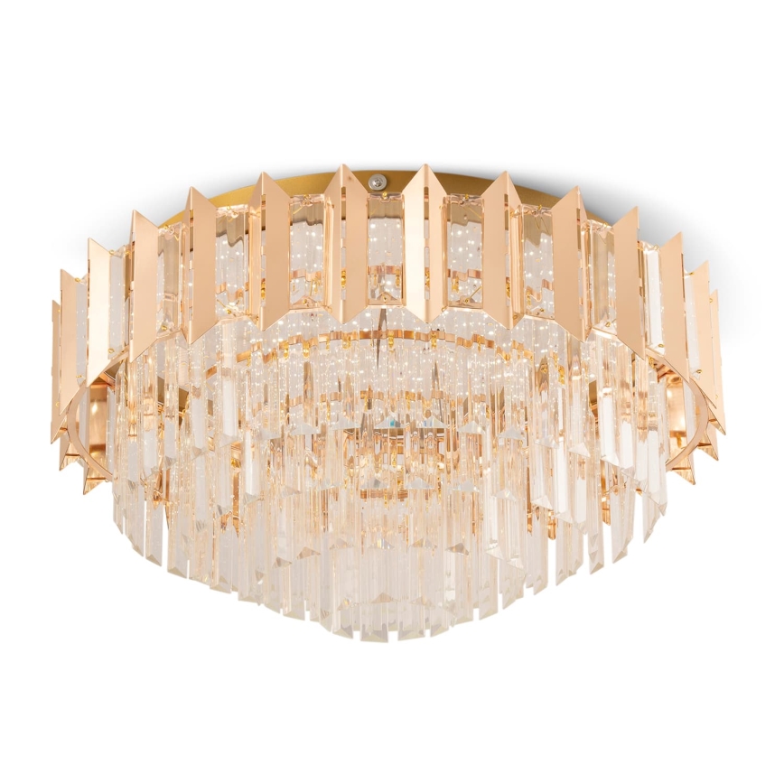 BRILAGI - LED stmievateľné stropné svietidlo SPECTRA LED/45W/230V 3000-6000K pr. 48 cm zlaté + diaľkové ovládanie