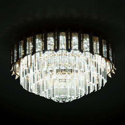 BRILAGI - LED stmievateľné stropné svietidlo SPECTRA LED/45W/230V 3000-6000K pr. 48 cm zlaté + diaľkové ovládanie