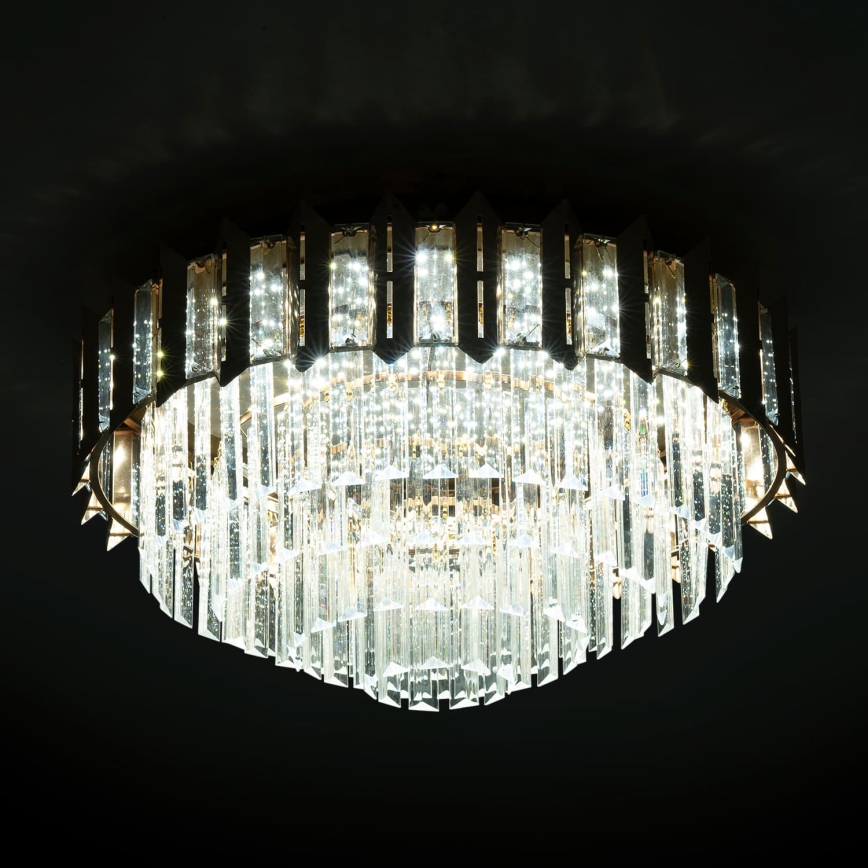 BRILAGI - LED stmievateľné stropné svietidlo SPECTRA LED/45W/230V 3000-6000K pr. 48 cm zlaté + diaľkové ovládanie