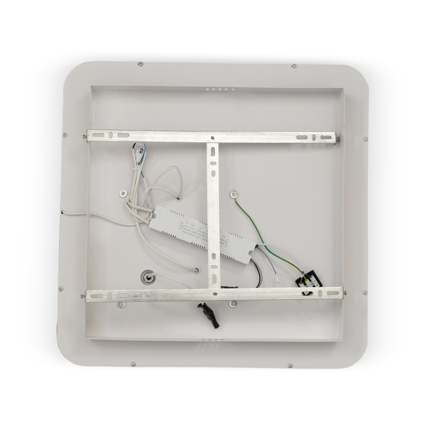 Brilagi - LED stmievateľné stropné svietidlo UNITY LED/75W/230V + 1xGU10/3W 3000-6000K 50x50 cm biela/čierna + diaľkové ovládanie