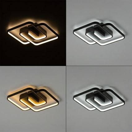 Brilagi - LED stmievateľné stropné svietidlo VELO LED/64W/230V 3000-6500K 48x48 cm + diaľkové ovládanie