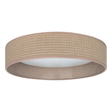 Brilagi - stmievateľné LED stropné svietidlo VELVET SMARTIX STARS LED/24W/230V 3000-6000K priemer 45 cm béžová Wi-Fi Tuya Beacon + diaľkové ovládanie