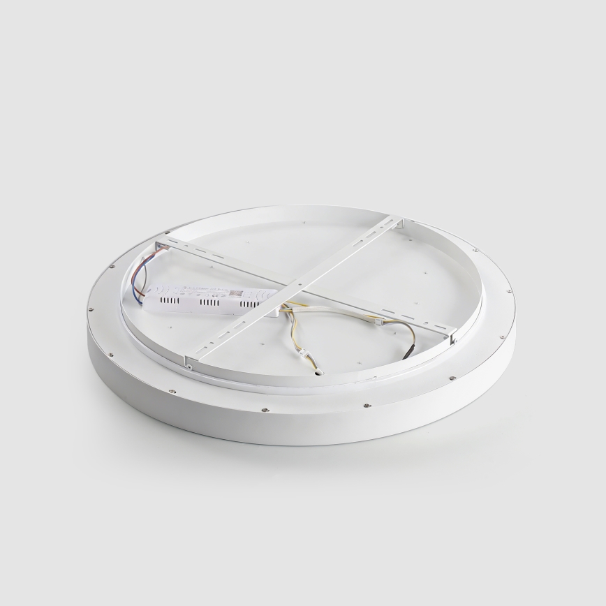 Brilagi - Stmievané LED stropné svietidlo GLASS POOL DOUBLE LED/48W/230V 3000-6000K 40 cm biela + diaľkové ovládanie