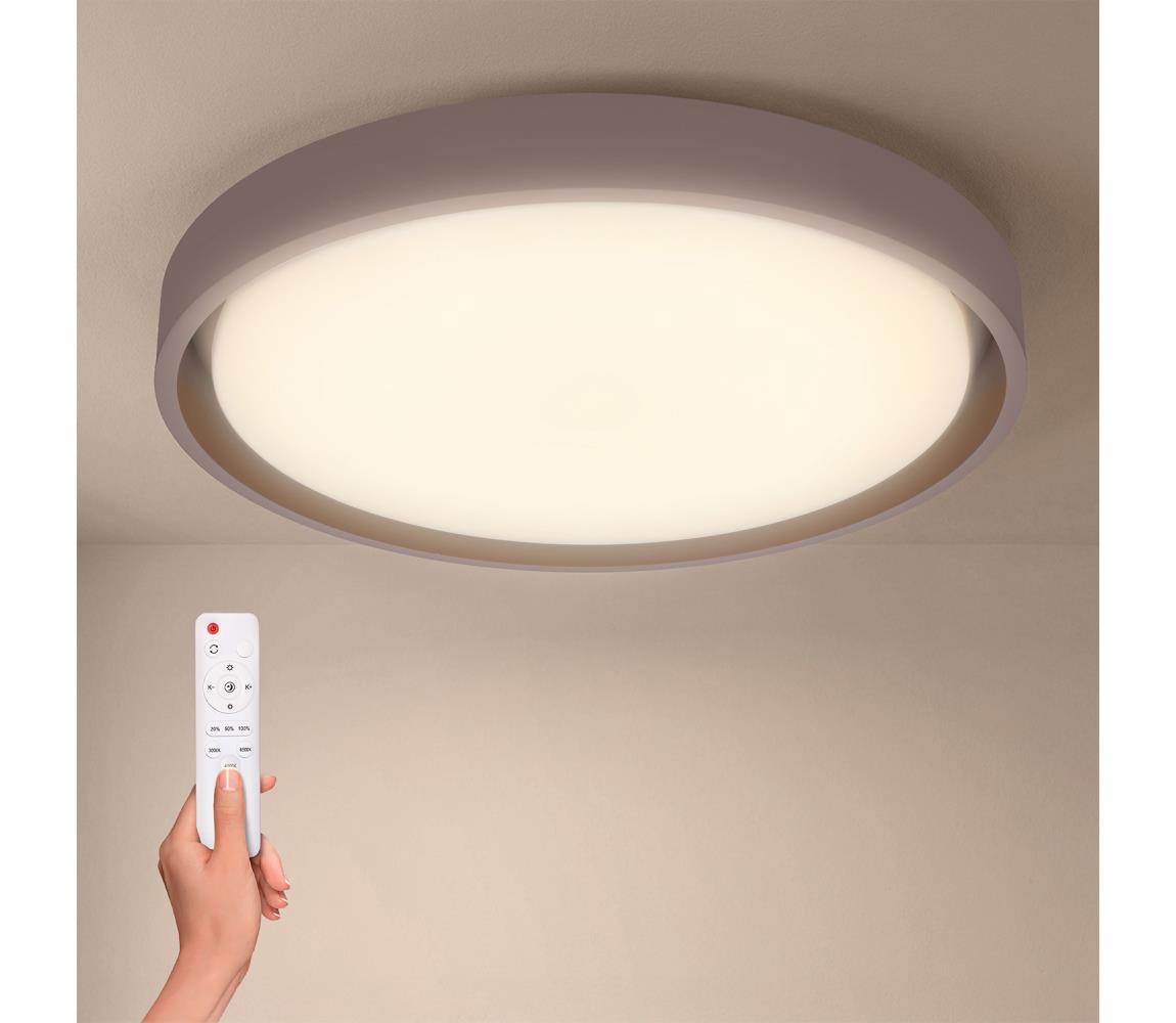Brilagi - stmievateľné LED svietidlo MATTEO LED/48W/230V 3000-6500K priemer 41 cm taupe +DO WO800-OEM30-40