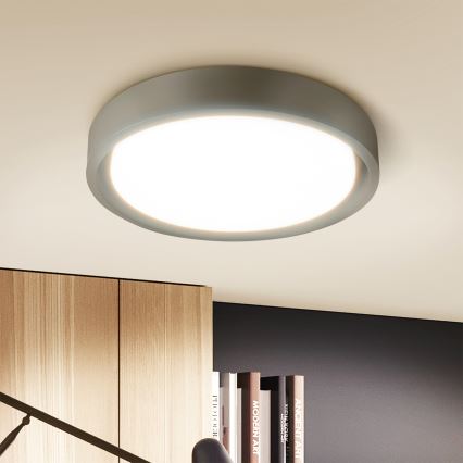 Brilagi - LED stmievateľné stropné svietidlo MATTEO LED/48W/230V 3000-6500K pr. 41 cm taupe + diaľkové ovládanie