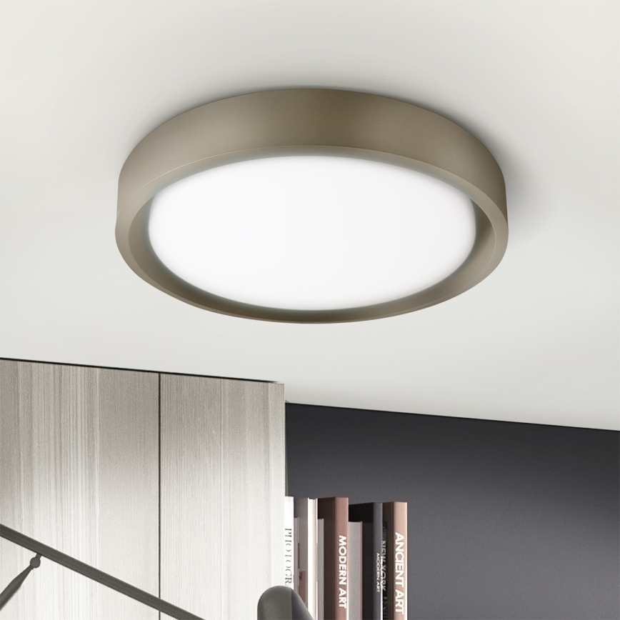 Brilagi - LED stmievateľné stropné svietidlo MATTEO LED/48W/230V 3000-6500K pr. 41 cm taupe + diaľkové ovládanie