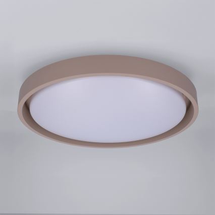 Brilagi - LED stmievateľné stropné svietidlo MATTEO LED/48W/230V 3000-6500K pr. 41 cm taupe + diaľkové ovládanie