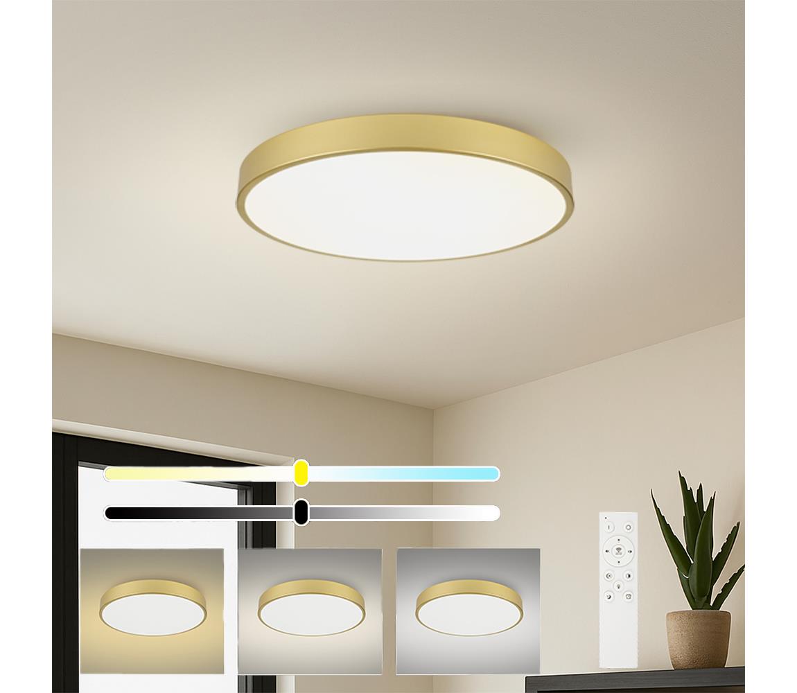 Brilagi - stmievateľné LED svietidlo POOL SMART LED/100W/230V 80 cm zlaté Wi-Fi Tuya+DO BRI565