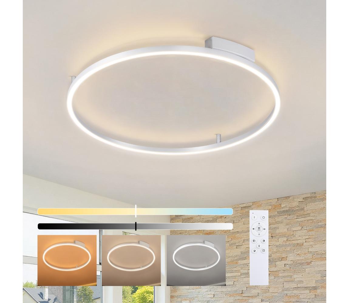 Brilagi - stmievateľné LED svietidlo PORTOFINO LED/60W/230V pr. 80 cm strieborné +DO BRI521