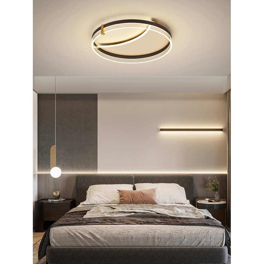 Brilagi - LED stmievateľné stropné svietidlo SIRELI LED/47W/230V 3000-6000K pr. 40 cm + diaľkové ovládanie