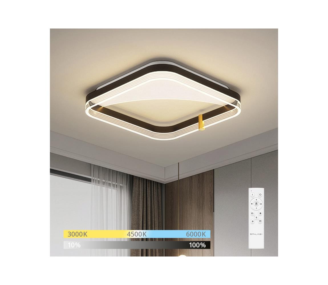 Brilagi - stmievateľné LED svietidlo SIRELI LED/56W/230V 3000-6000K 40x40 cm + diaľkový ovládač BRC2492