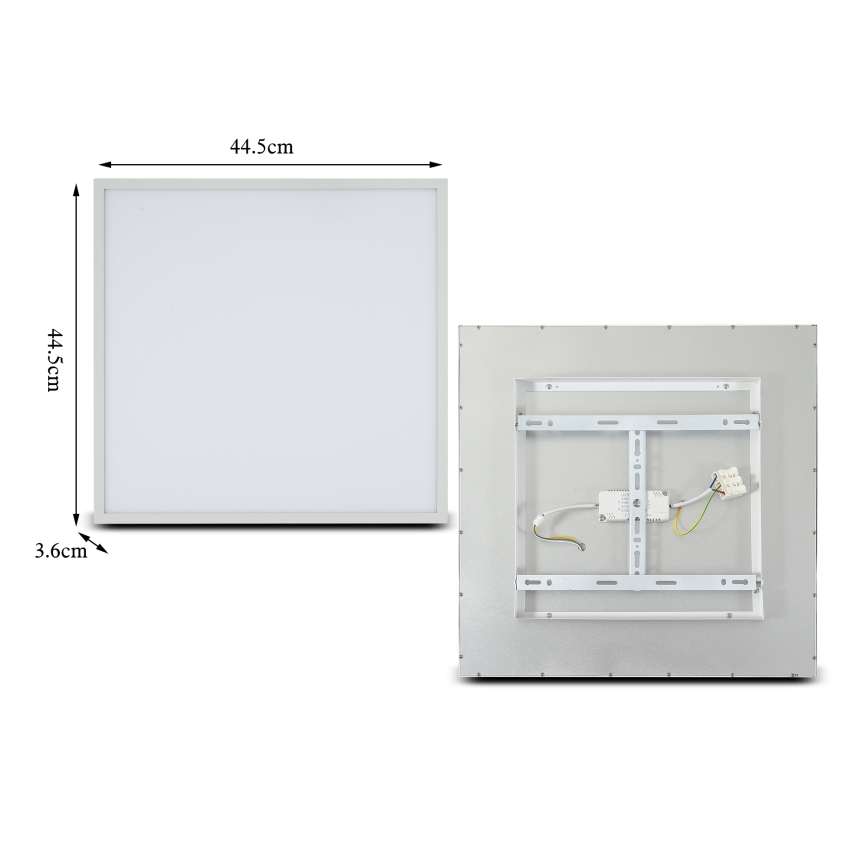 Brilagi - LED stmievateľné stropné svietidlo SLIMFRAME LED/36W/230V 45x45 cm 3000-6000K biela + diaľkové ovládanie