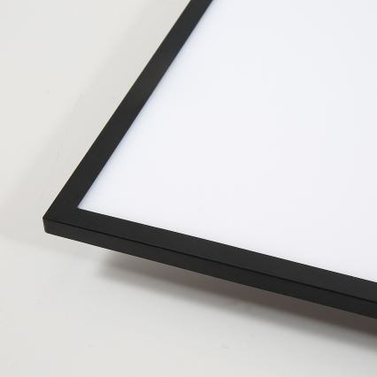 Brilagi - LED stmievateľné stropné svietidlo SLIMFRAME LED/36W/230V 45x45 cm 3000-6000K čierna + diaľkové ovládanie