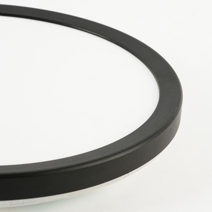 Brilagi - LED stmievateľné stropné svietidlo ULTRA SLIM LED/24W/230V 2700–6500 K priemer 42 cm čierne + diaľkové ovládanie