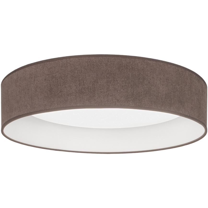 Brilagi - LED stmievateľné stropné svietidlo VELVET SMARTIX STARS LED/36W/230V 3000-6000K priemer 55 cm hnedé Wi-Fi Tuya Beacon + diaľkové ovládanie