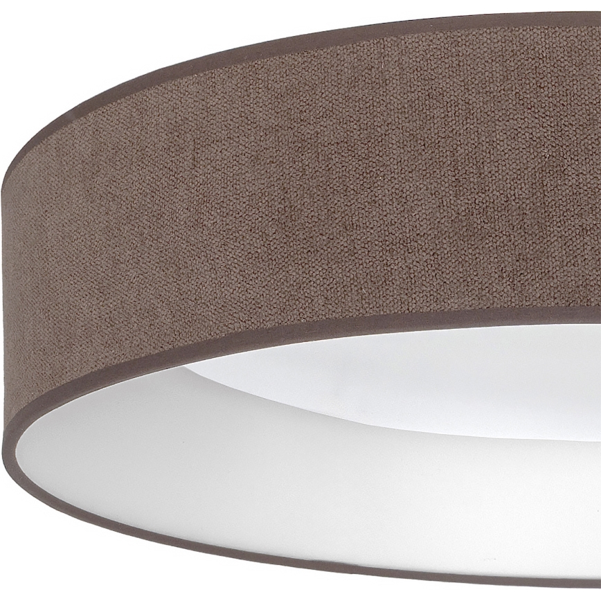 Brilagi - LED stmievateľné stropné svietidlo VELVET SMARTIX STARS LED/36W/230V 3000-6000K priemer 55 cm hnedé Wi-Fi Tuya Beacon + diaľkové ovládanie