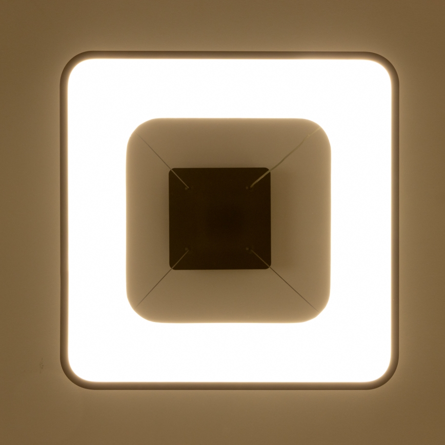 Brilagi - LED stmievateľný luster na lankách FALCON II LED/80W/230V 3000-6500K 40x40 cm čierny + diaľkové ovládanie