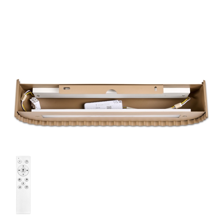 Brilagi - LED stmievateľné nástenné svietidlo FALCON MODERN LED/14W/230V 3000-6000K 40 cm béžové + diaľkové ovládanie