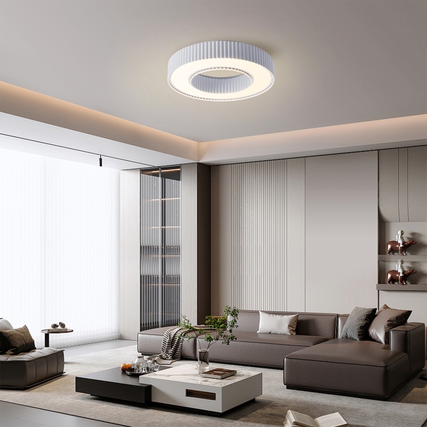 Brilagi - Stropné LED svietidlo LUMIX LED/48W/230V 3000-6000K biele pr. 50 cm + diaľkové ovládanie s možnosťou stmievania