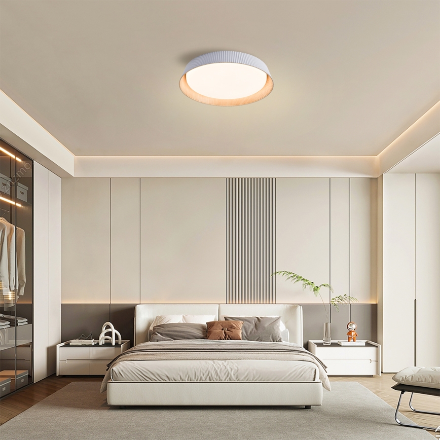 Brilagi - LED stmievateľné stropné svietidlo ORINO LED/54W/230V 3000-6000K biele, priemer 43 cm + diaľkové ovládanie