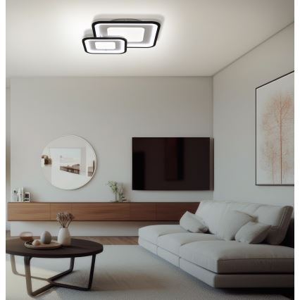 Brilagi - Stmievateľné LED stropné svietidlo TANDORA LED/49W/230V 50x50 cm 3000-6000K + diaľkové ovládanie