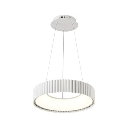 Brilagi - LED stmievateľný závesný luster na lanku FALCON MODERN LED/30W/230V 3000-6000K priemer 40 cm biela + diaľkové ovládanie