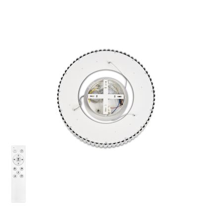 Brilagi - LED stmievateľný závesný luster na lanku FALCON MODERN LED/30W/230V 3000-6000K priemer 40 cm biela + diaľkové ovládanie
