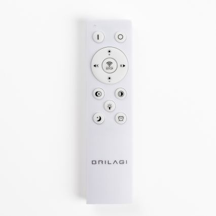 Brilagi - LED stmievateľný luster na lanku FALCON II LED/99W/230V 3000-6500K Ø 60 cm čierna + diaľkové ovládanie